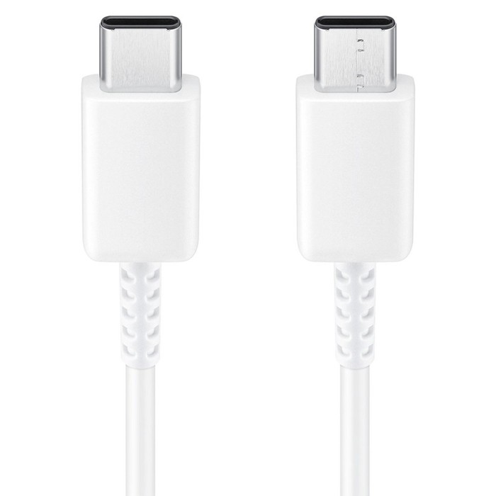 Cablu date samsung ep-dg977bwe, tip-c to tip-c, 100w, 0.98m, white (bulk packing)