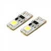 Set 2 Becuri LED Pozitie Carguard T10, 12V, 3W, CANbus, SMD, Alb