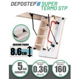 Scara pod DEPOSTEP SUPER TERMO STP lemn supertermoizolata