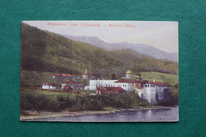 20ADE - Vedere - Carte postala - Manastirea Cozia Calimanesti - Ramnicul Valcea