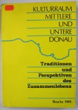 KULTURRAUM MITTLERE UND UNTERE DONAU ( SPATIUL CULTURAL AL DUNARII DE JOS SI DE MIJLOC ) , TEXT IN GERMANA SI ROMANA , 1995