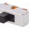 Comutator glisant MIYAMA Poz: 2 SPDT 0,3A/125VAC ON-ON Nr.term: 3 THT