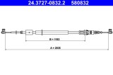 ATE 24.3727-0832.2 Cablu, frana de parcare