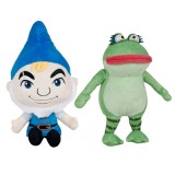 Set 2 jucarii din plus Gnomeo 32 cm Nanette 29 cm, Sherlock Gnomes, Play By Play