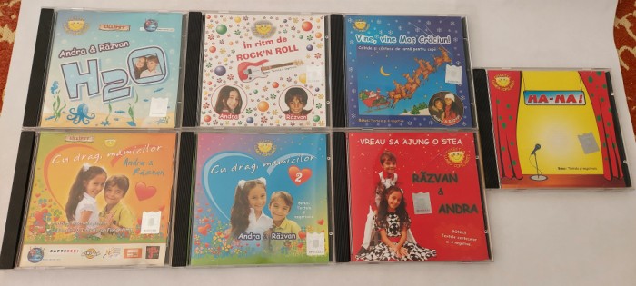 Andra &amp; Razvan Gogan LOT 7 CD-URI