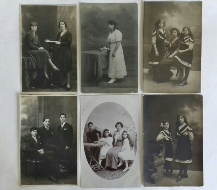 Fotografii romanesti de atelier din prima jumatate a secolului XX