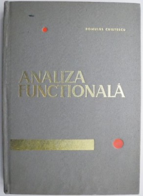 Analiza functionala &amp;ndash; Romulus Cristescu foto