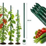 Cumpara ieftin Arac pentru sustinere plante, lungime 90 cm, diametru 11 mm, suport fiabil plante si culturi