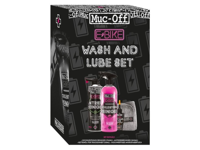 Set Muc-Off Ebike Clean, Protect and Lube Kit Ultimate FactoryBikes