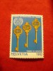 Serie Elvetia - Ziua Internationala a muncii , 1 valoare, Nestampilat