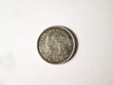 Ethiopia/Etiopia 1 Gersh 1897 argint imparatul Menelik al II-lea monetaria Paris,moneda din imagini in stare buna cu patina frumoasa
