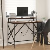 Birou Stejar brun 100 x 50 x 86.5 cm Lemn compozit
