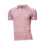 Tricou barbati polo mov tricotat TR12