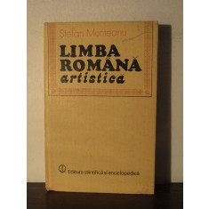 LIMBA ROMANA ARTISTICA-STEFAN MUNTEANU