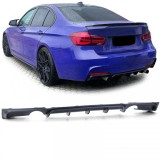 Difuzor spate Performance negru mat, potrivit pentru BMW Seria 3 F30 F31 335i 340i Performance AutoTuning