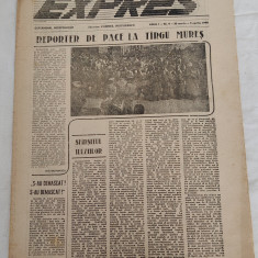 Ziarul EXPRES (30 martie - 5 aprilie 1990) Anul 1, nr. 9