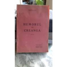 HUMORUL LUI CREANGA - STELIAN N. CUCU