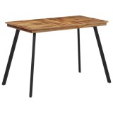Cumpara ieftin Masa de sufragerie, 120x62x76 cm, lemn masiv de tec