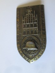 Insignă Germania nazistă 1934:Reuniunea membrilor N.S.D.F.B.St. din Munsterland