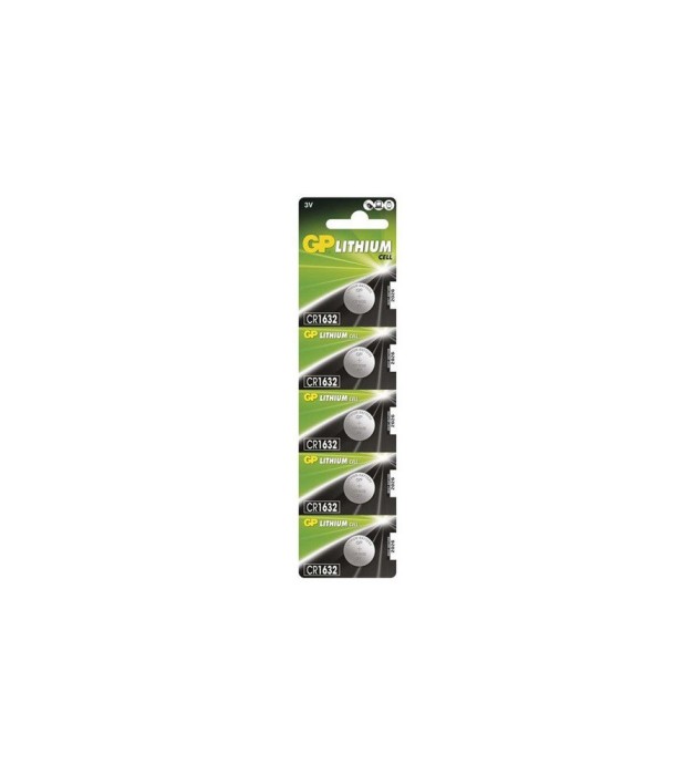 GP CR1632 125mAh 3V baterie plata-Conținutul pachetului 1x Blister