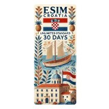 ESIM Croatia, Unlimited Standard, 30 Days