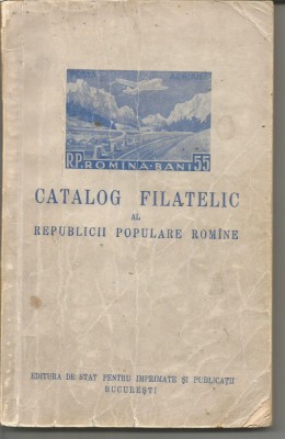 (6A) Catalog filatelic al R.P.R. 1957 foto