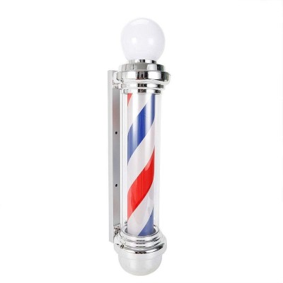Reclama Led Tip Cilindru Rotativ , 1500 Lumeni , American Style - Red &amp;amp; Blue , Ultra Quality , Multicolor foto