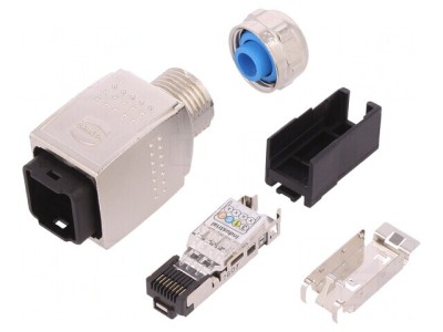 Mufă RJ45 Ecranată Cat5 8p4c 4-11mm foto