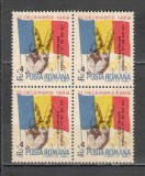 Romania.1990 1 an Revolutia Populara-supr. bloc 4 TR.239
