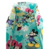 Set lenjerie pentru bebelusi cu aparatori laterale, Minnie & Mickey Mouse, bumbac 100%