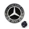 Emblema capota fata Mercedes Benz 57MM Negru