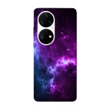 Husa compatibila cu Huawei Nova Y70 model Galaxy color infusion, Silicon, TPU, Viceversa, Transparent, Carcasa