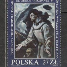 Polonia.1984 Expozitia filatelica ESPANA-Pictura MP.171