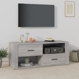 VidaXL Comodă TV, gri sonoma, 100x35x40 cm, lemn prelucrat