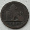 Moneda Belgia - 2 Centimes 1855 - An foarte rar