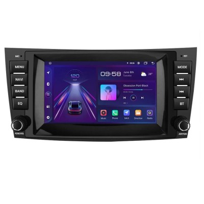 Navigatie Dedicata Mercedes Benz E-Class W211 CLS W219 (2002 - 2008), 7Inch, 2Gb Ram, 32Gb Stocare, Carplay foto