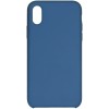 Husa Silicon Bleumarin Forcell pentru Samsung Galaxy A41, Protectie Camera