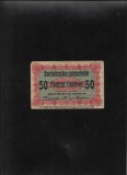 Rar! Lituania ocupatie Germania 50 copeici kopeken 1916 Posen