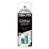 Spray vopsea Oskar Glitter Effect &ndash; Auriu lucios pentru interior și exterior 400 ml