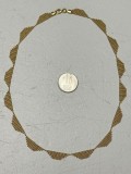 COLIER AUR 18K - La baza gatului - Cu Bilute - Vintage - 11g. - 495lei/gr.