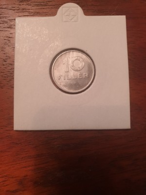 UNGARIA 10 filler 1968 foto