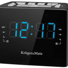 Radio cu ceas Kruger&Matz KM0821 (Negru)