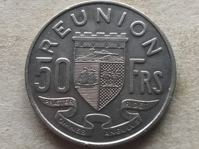 REUNION-50 FRANCS 1962