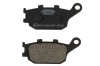 Lichidare: Set de fr&acirc;nă față / spate, destinate: motociclete rutiere mici / scutere, material: eco fricțiune-EF, 86.1x40.2x9.3mm FDB754EF