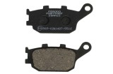 Cumpara ieftin Lichidare: Set de fr&acirc;nă față / spate, destinate: motociclete rutiere mici / scutere, material: eco fricțiune-EF, 86.1x40.2x9.3mm FDB754EF
