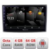Navigatie Volvo XC90 2002-2014 Nakamichi NAM5510 Qled Octa Core 720p 4+64 DSP 360 camera carplay android auto CarStore Technology