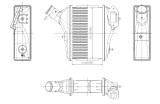 NRF 309091 Intercooler, compresor