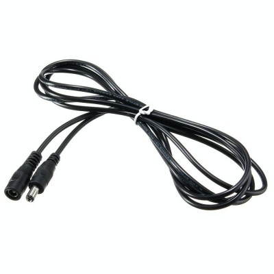 Cablu Alimentare elSales ELS-DC200T/M, Lungime 200 cm, Dimensiune conector 2,1 mm, Putere 300 V, Negru foto