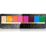 Eveline Cosmetics Neon Lights paletă cu farduri de ochi 9,6 g