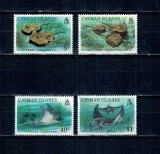 Insulele Cayman 1993 - Fauna marina, pisici de mare, serie neuzata